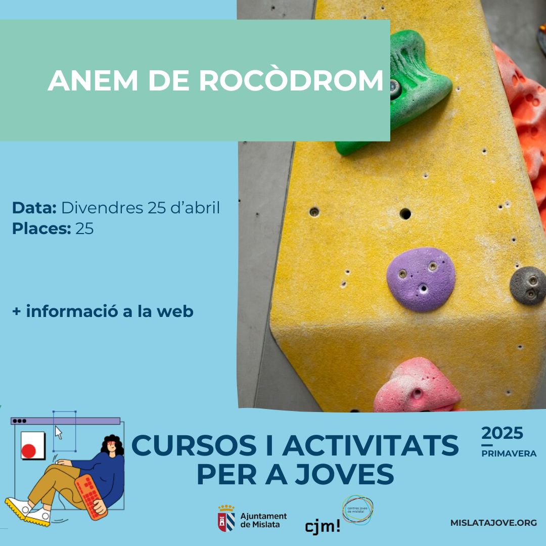 Anem al rocodromo
