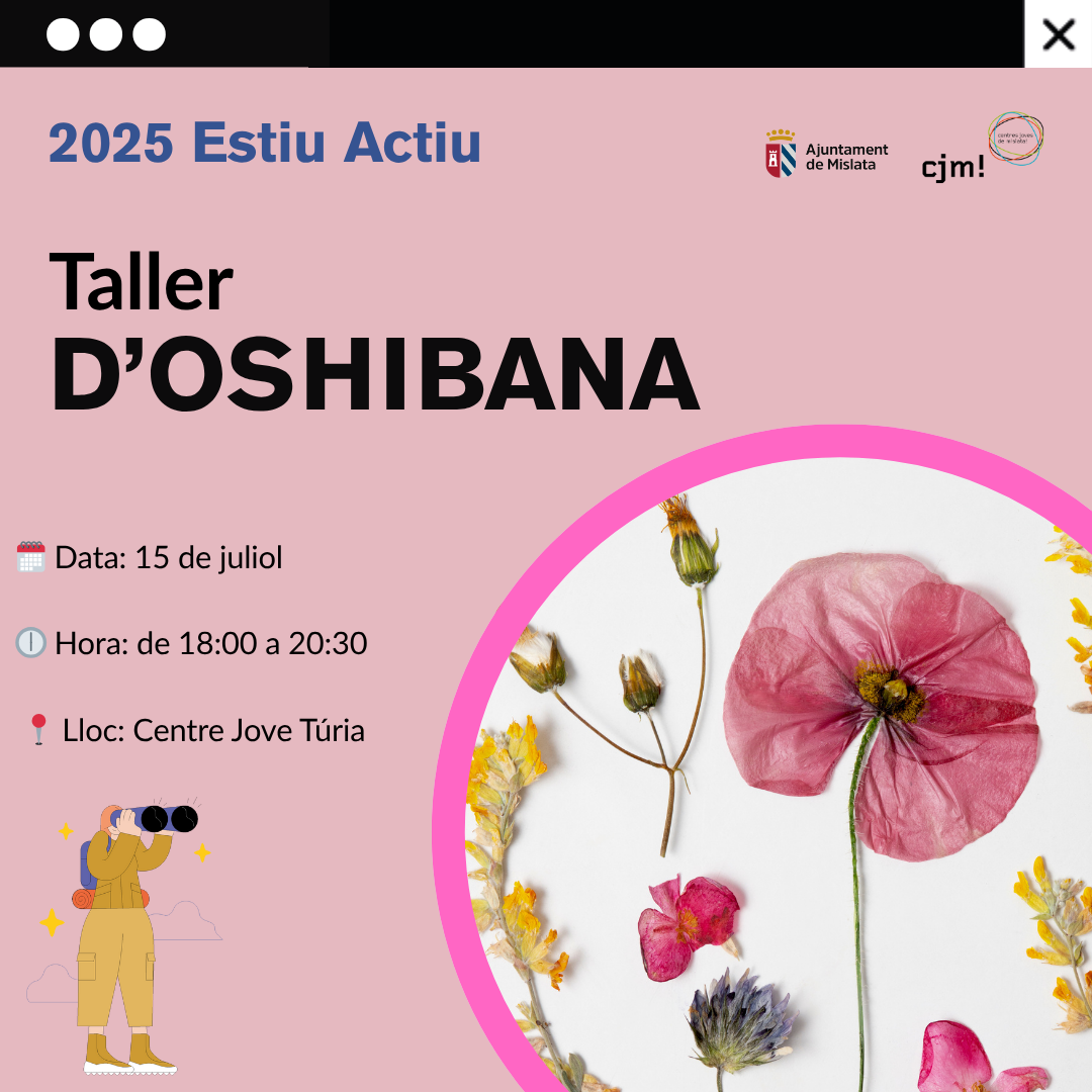 TALLER D’OSHIBANA (PREMSATGE BOTÀNIC)