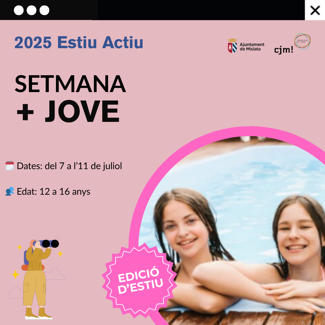 SETMANA +JOVE