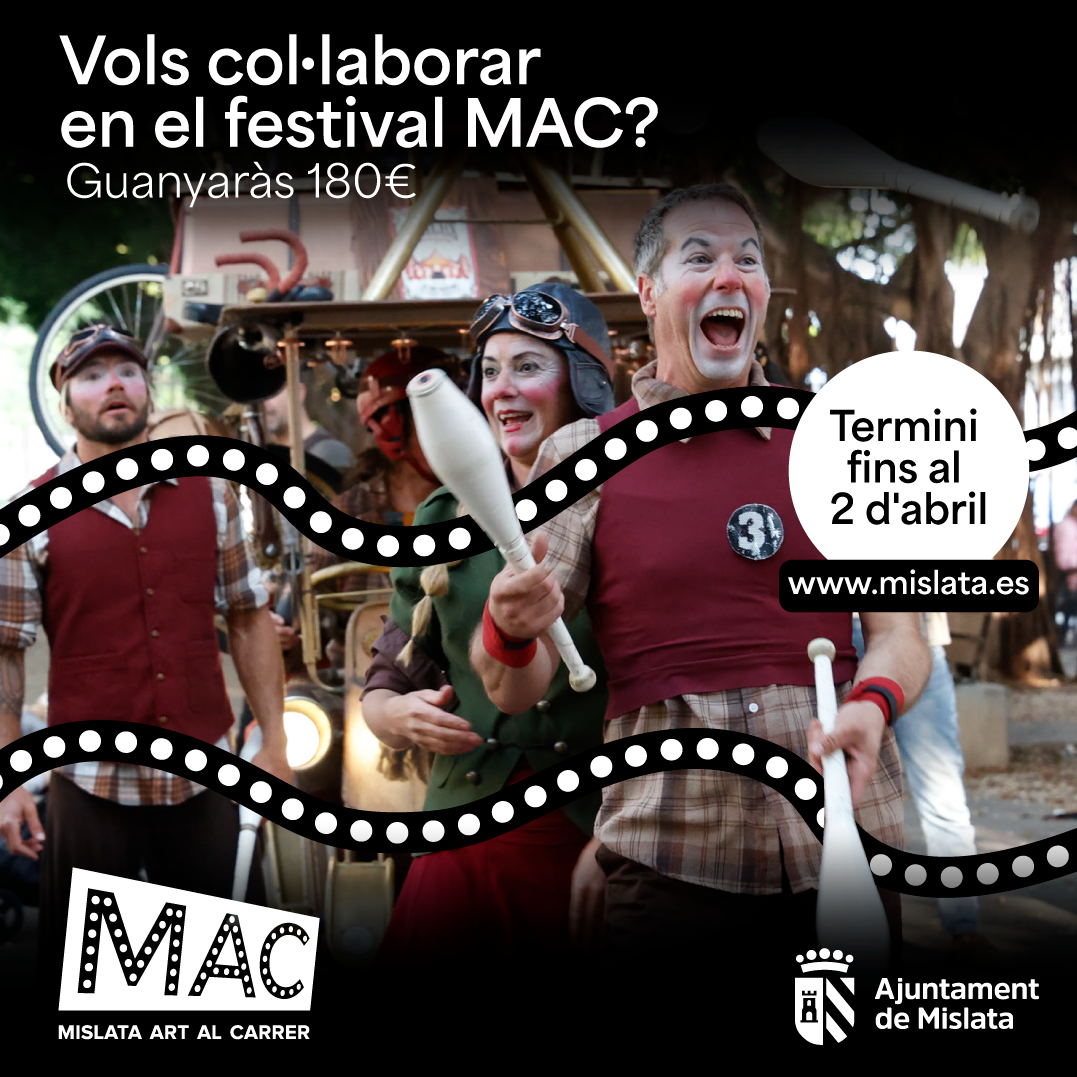 Premis de dinamització i promoció del Festival MAC 2026