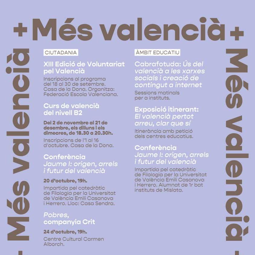 Més del valencià